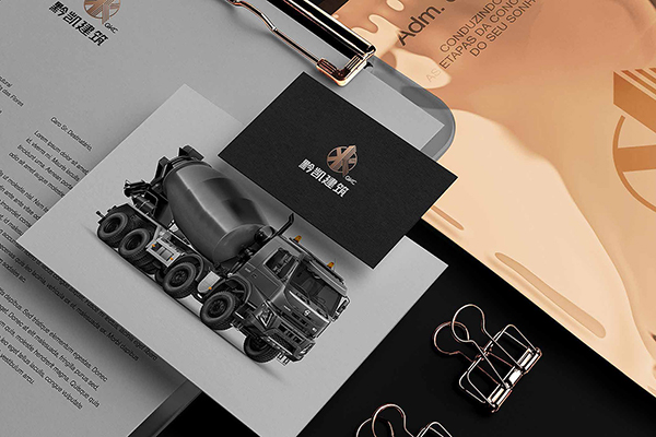 黔凯建筑 | 标志设计