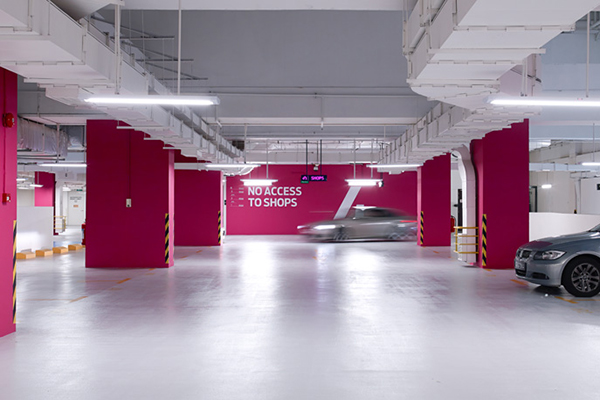 新加坡购物中心停车场VI设计